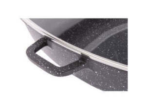 Vas cu capac p/u gâscă  LAMART 40х26 см, 8л, OVAL LT-1309