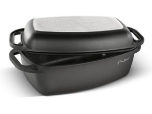 Vas cu capac p/u gâscă LAMART 40х22,5 см, 9л, ROST LT-1308