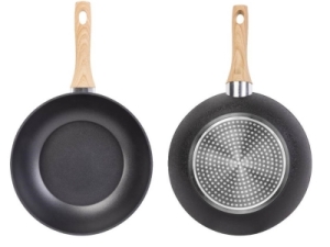 Tigaie WOK  LAMART 28 сm. NATUR LT-1306