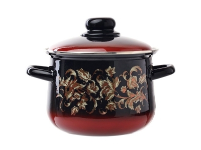 Кастрюля конич. 5,5L Драгоценная красная 1с47я-13
