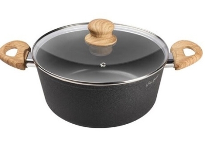 Cratiță cu capac LAMART 3.9 L NATUR LT-1247