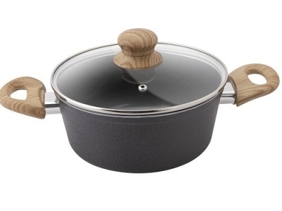 Cratiță cu capac LAMART 2,2 L NATUR LT-1246