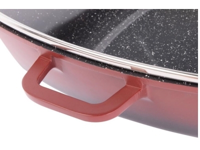 Vas cu capac p/u gâscă LAMART 28х28 сm. NATUR LT-1286