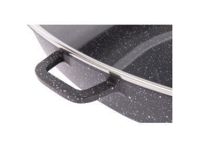 Vas cu capac p/u gâscă  LAMART 40х26 см, 8л, OVAL LT-1309