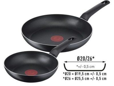 Набор сковород Tefal SIMPLE COOK 20см/26см B5569053