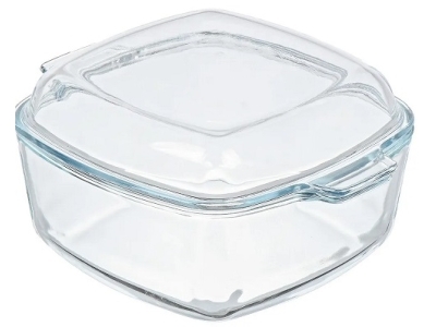 Forma de copt patrata cu capac BORART 24 cm