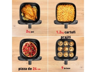 Мульти-печь фритюрница TEFAL EY855BE0 7.5 Л