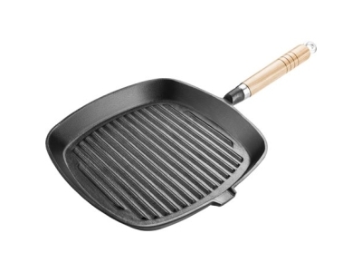 Tigaie-gril din fontă LAMART 24х24 сm.IRON  LT-1063