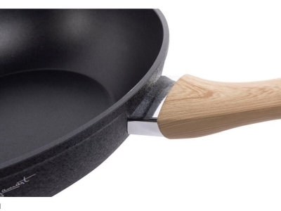 Tigaie WOK  LAMART 28 сm. NATUR LT-1306