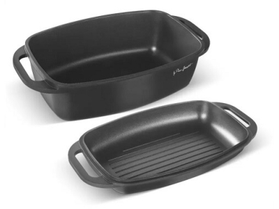 Vas cu capac p/u gâscă LAMART 40х22,5 см, 9л, ROST LT-1308