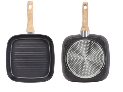 Tigaie-gril  LAMART 26х26 сm. NATUR  LT-1307